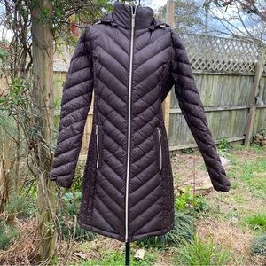 Michael Kors Down Packable Puffer Full Length long Coat
